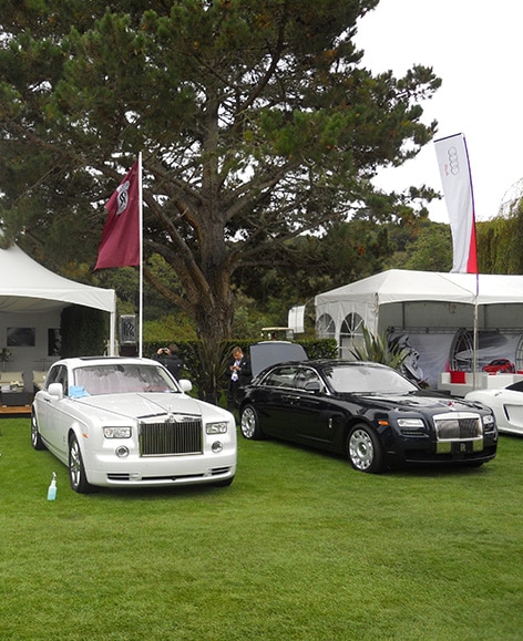 Rolls Royce Motor Cars Quail corporate event design