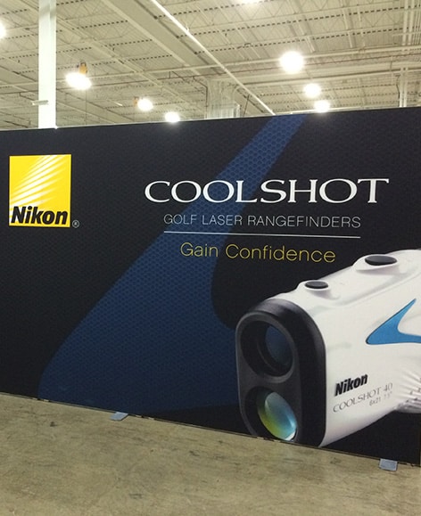 Nikon PGA Sohow Tradeshow graphics