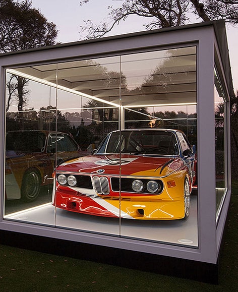BMW Amelia Island Concours custom exhibit