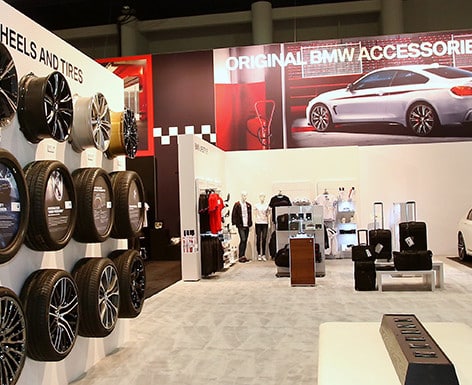 BMW SEMA 110×60 event company