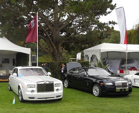 Rolls Royce Motor Cars Quail corporate event design