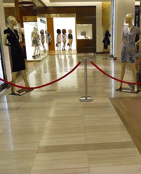 SAKS Fifth Avenue Valentino Dinner exhibit design