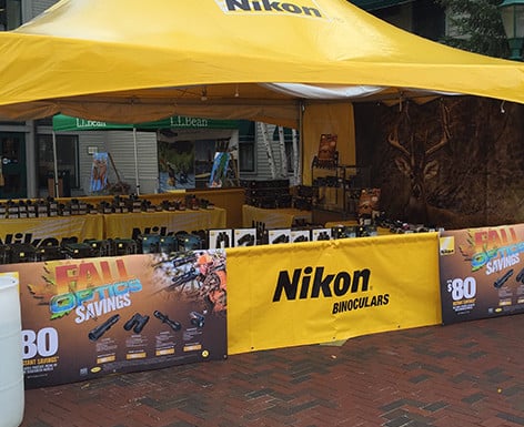 Nikon LL Bean Dealer Show brand experience