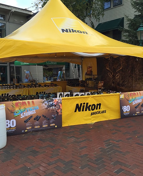 Nikon LL Bean Dealer Show brand experience