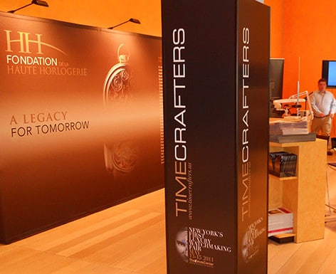 Timecrafters Luxury Watch Show Event Branding