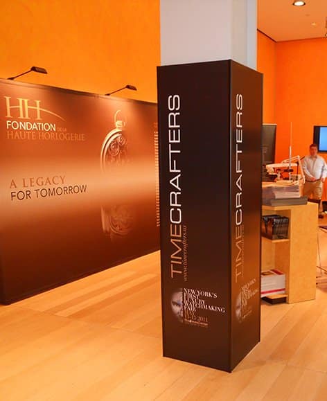 Timecrafters Luxury Watch Show Event Branding