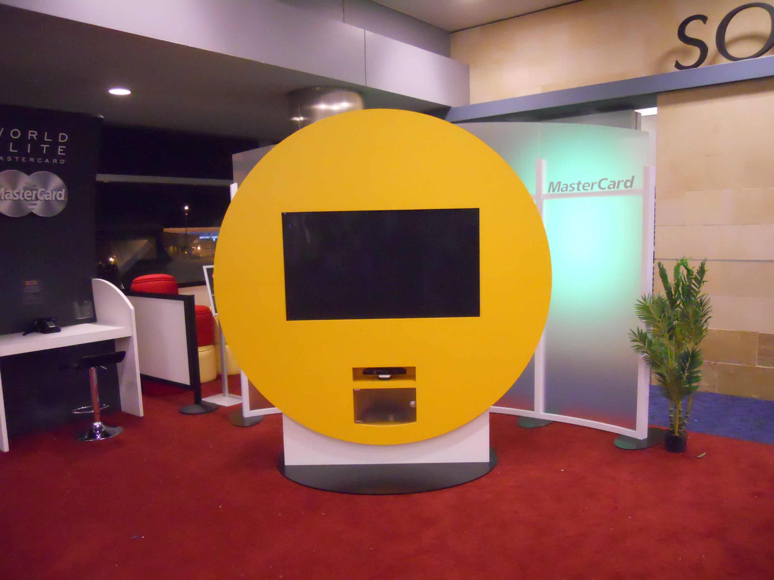 Custom Exhibit Displays for MasterCard