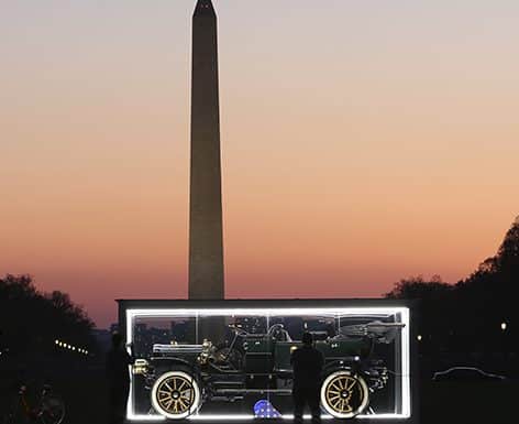 Historic Vehicle Association CARS AT THE CAPITOL event exhibit