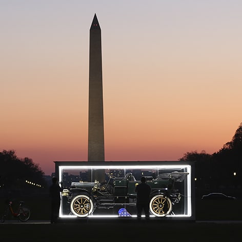 Historic Vehicle Association CARS AT THE CAPITOL event exhibit